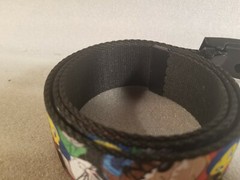 Loony Toons Belt Taz, Bugs, Tweety, Marvin, Sylvester Web Belt 36&Prime; Black Buckle