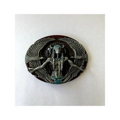 Indian With Eagles Native American Western Belt Buckle