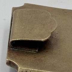 Vintage Wells Fargo and Company Oregon Steam Locomotive Train Belt Buckle Brass