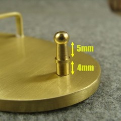 Solid Brass Oval Belt Buckles For 1.5 inch Belt / Men&rsquo;s Belt Pin Buckle Z069N