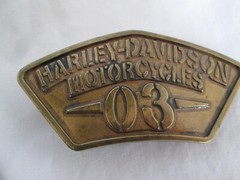 Rare Harley-Davidson Motorcycles – 03 – Belt Buckle Collectable Brass Plated