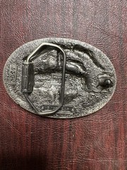 Vintage Vietnam Veteran Belt Buckle Made in USA Military Vet Collectible