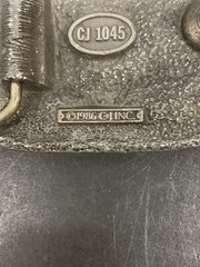 Durango & Silverton High Line Steam Locomotive Train C + J Belt Buckle 1986 USA