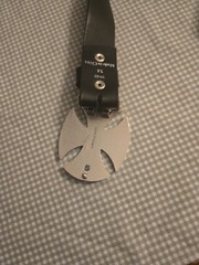 Vintage Y2K Independent Truck Buckle Chrome Iron Cross 90s Skateboarding No Belt