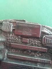 The Doors American Music Legends Foundry Limited Edition 1996 Belt Buckle