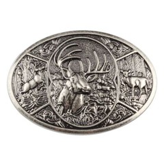 Deer Hunter Buckles – 3.8cm Animal Buckle For Leather Belt Fashion Accessories