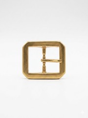 Solid Brass Belt Buckle Replacement Square Heavy Duty Classic Casual Custom
