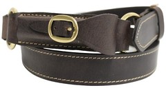 Double Ring with Pouch Leather Hobble Belt Chestnut NEW – All Sizes