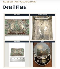 Vintage Signed DJN Delvin Nelson Navajo Turquoise & Coral Inlay Belt Buckle