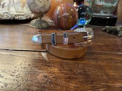 James Reid Ltd Sterling Silver Silver Belt Buckle 31-32-1.25-1”JR🦬✅