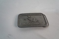 VTG Bergamot Rockmount weld welder welding belt buckle 980 pewter