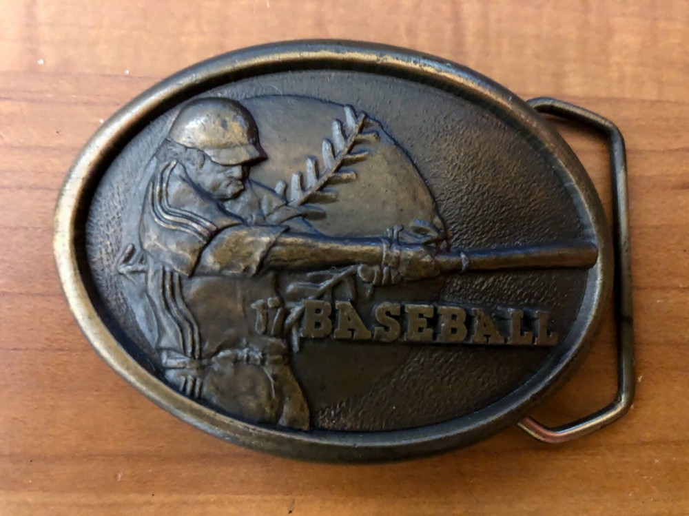 Baseball Belt Buckle
