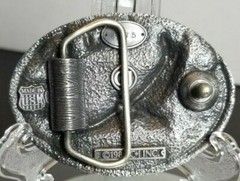 Vintage ~ 1986 Colorado State ~ Belt Buckle By C&J ~ Made In USA ~Number 1075 J5