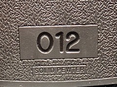 Royal Canadian Legion Pewter 75th Anniversary Belt Buckle