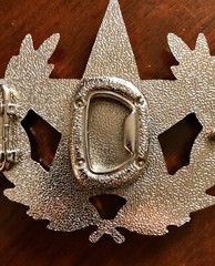 Roman Leaf Shining Pentagram Star Beer Bottle Opener Unisex Men’s Belt Buckle