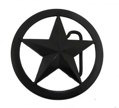 Lone Star Belt Buckle Sheriff Badge Men Women Rodeo Western New Big Texas Style