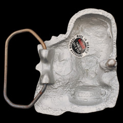Mummy Haunted Spooky Egypt Tomb Sarcophagus Zinc Alloy Belt Buckle (New)
