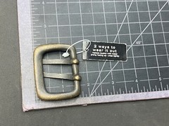 Simple Replacement 2000&rsquo;s Belt Buckle By Relic
