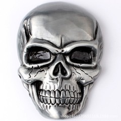 Skull Men&rsquo;s Belt Buckle Western Cowboy Native American (SK-01)