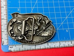 US Coast Guard America&rsquo;s Heroes – since 1790 Patriotic United States belt buckle