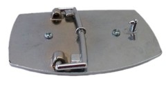 HORSE FACE METAL BELT BUCKLE
