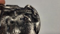 Vintage Harley Davidson #1 Wing Belt Buckle Panhead Pin Brass AMF Chopper Vest