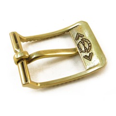 Brass belt buckle « Bayurok », pin type, Handmade Ukrainian embroidery belt buckle