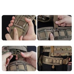 Tactical Equipment Nylon Molle Waist Belt Combat Battle Load Patrol Belt Padded