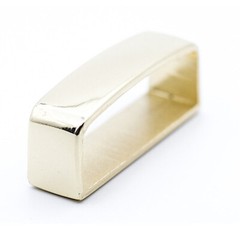 5X Gold 40mm/1.57in Solid Brass Belt Loop Belt Buckle Keeper Loop Ring USA