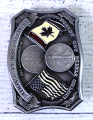 1991 Arrowhead Gemcraft Limited Edition Nations of Peace and Honor Belt Buckle