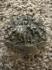 Vintage 1974 Rare Hard-to Find Rosie&rsquo;s Rattlesnake Remedy – Bergamot Belt Buckle