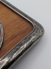 Arbor Collective Koa Wood Belt Buckle Skate Snowboard Waste Not Tree