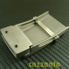 Titanium Classical anti allergy Plate Belt buckles for 35mm width belt Z372A