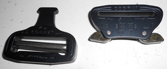 AustriAlpin Cobra Buckle 45mm Black, Male Adj/Female Fixed. Free Shipping.