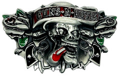 Guns N&rsquo; Roses Hard Rock Music Band Enameled Belt Buckle New