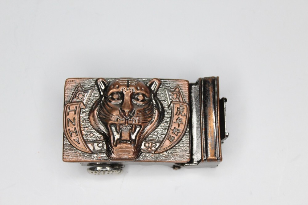 tiger belt buckle pull through