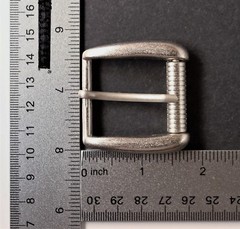 1 1/4 inch(30mm) Buckle(#160A) Roller Pin Metal Gray Color New