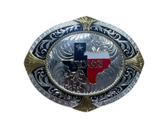 Texas State Belt Buckle Flag Cowboy Rodeo Western Fashion Star Hebillas Vaqueras