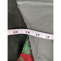 Holiday Red Vest and Bow tie trees/bells adjustable med/small