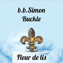 B.B. Simon Fleur De Lis Crystal Belt Buckle Swarovski AB Stones On Copper Buckle
