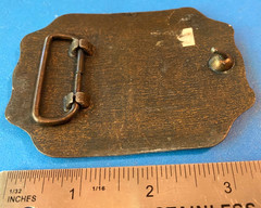 Vintage American Express Company Cowboy Horse Riding Style Belt Buckle