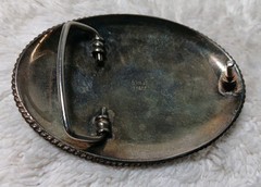 Men’s Western Belt Buckle Alpaca Mexico « G »
