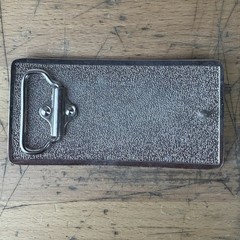 100 Dollar Bill-Ben Franklin Silver Tone Belt Buckle