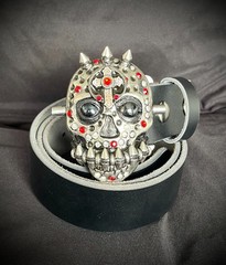 “Diseased” Skull Belt Buckle Archive 2007-09 Reworked 2026 OOAK Darren McNeese