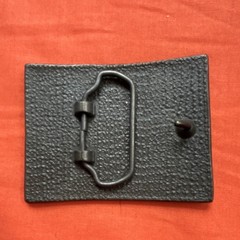 Vintage Camper Belt Buckle Bronze Tone Collectible