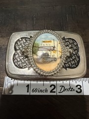 Vintage belt buckle Trucker Unisex