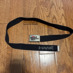 Vintage Tony Hawk Black 36&Prime; Web Belt Metal Buckle Red Hawk Skateboarding