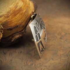 Bear Paw Bear Sterling Silver Intricate Overlay Belt Buckle