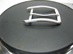 Sterling silver 925 solid buckle 30 grams, for 1-1/4&Prime; = 32 mm belt straps U.S.A