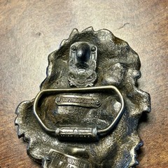 American Buckle Co Belt Buckle Unisex OS Green 1984 Vintage Knight Dragon J1421